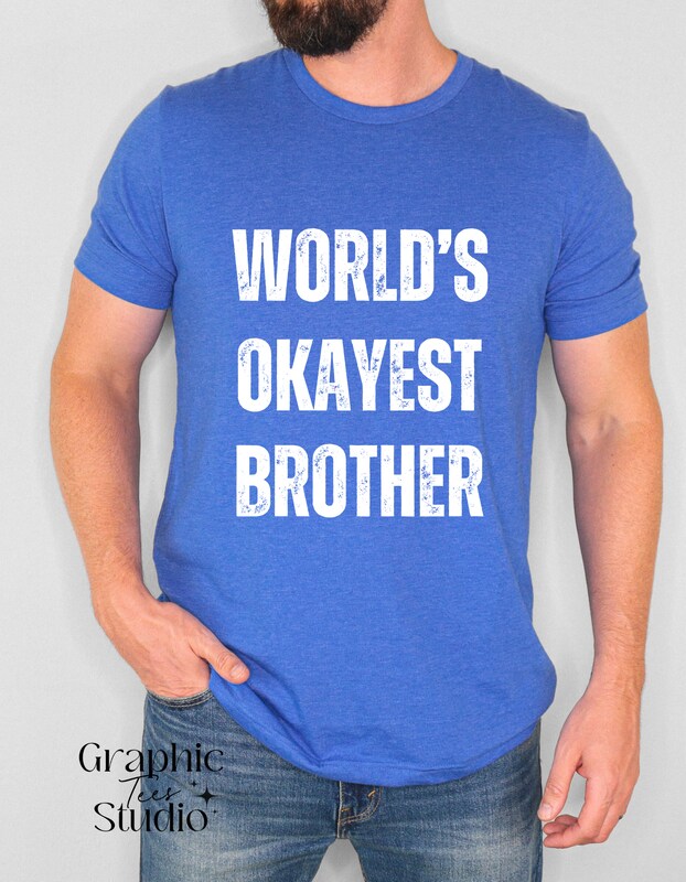 World's Okayest Brother T-shirt